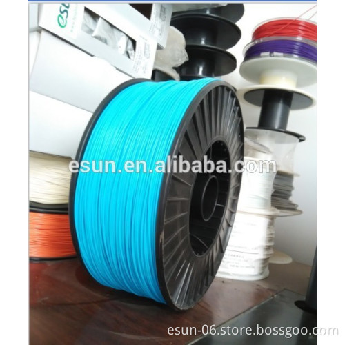 ESUN high quality 3d printer filament PLA/ABS filament (3kg/Roll)